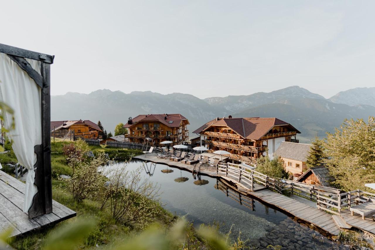 Natur- Und Wellnesshotel Hoeflehner Haus im Ennstal Exterior foto